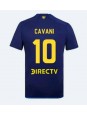 Muži Futbalové oblečenie Boca Juniors Edinson Cavani #10 2024-25 Krátky Rukáv - Tretina